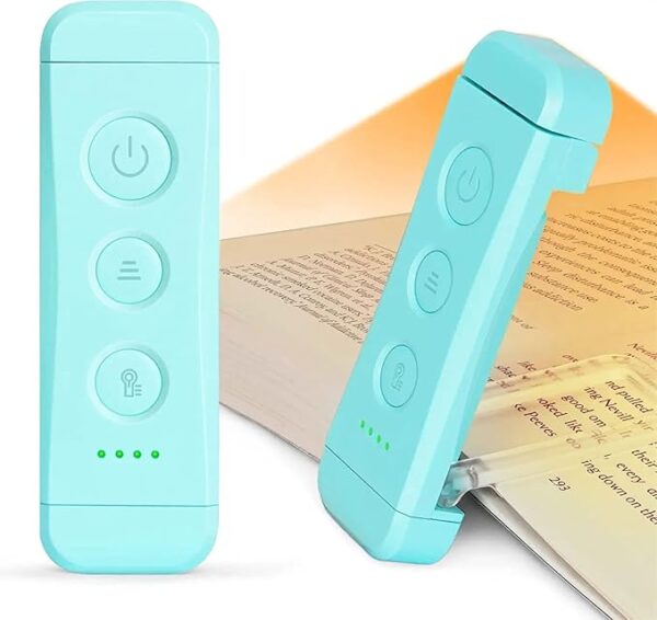 Glocusent USB Rechargeable Book Light for Reading in Bed