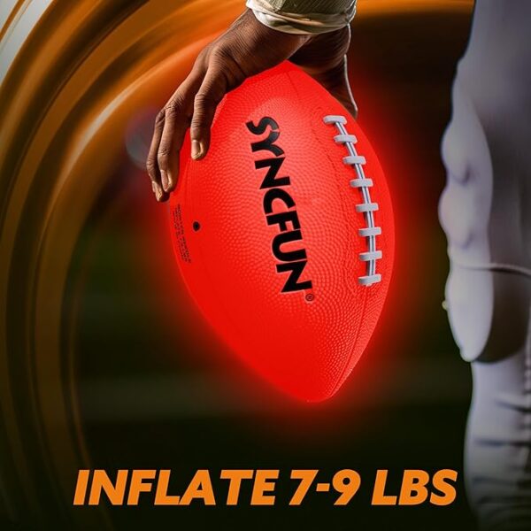 SYNCFUN Glow in The Dark Football