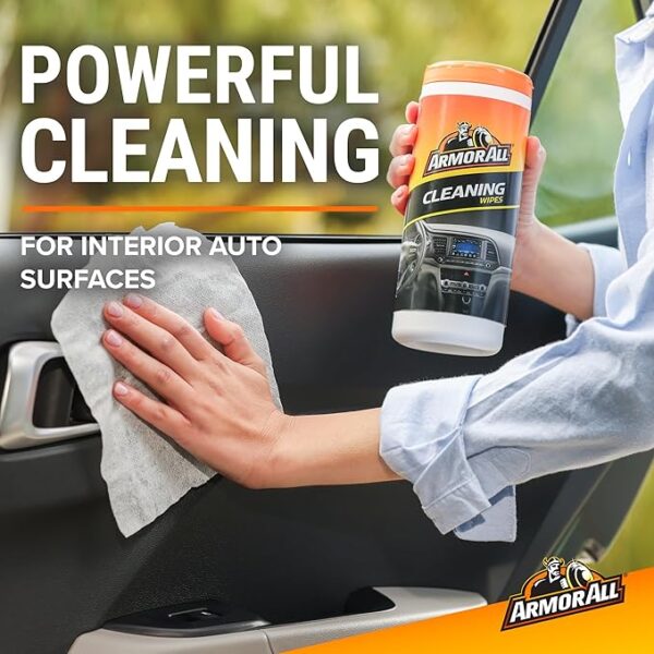 Armor All Car Cleaning Wipes - Image 3