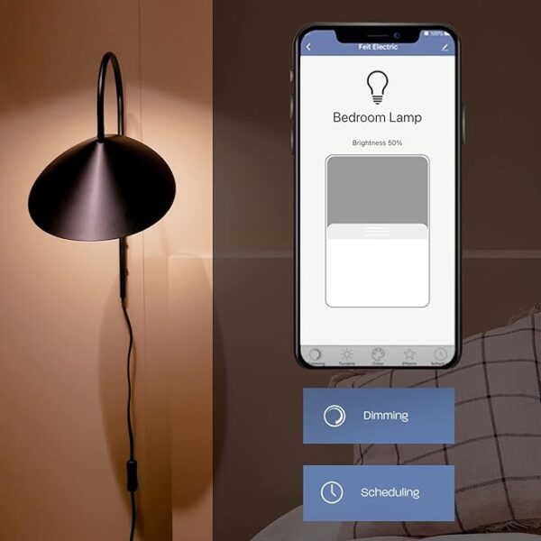 Feit Electric Smart Bulbs – RGB, Tunable White, WiFi, No Hub (3-Pack) - Image 3