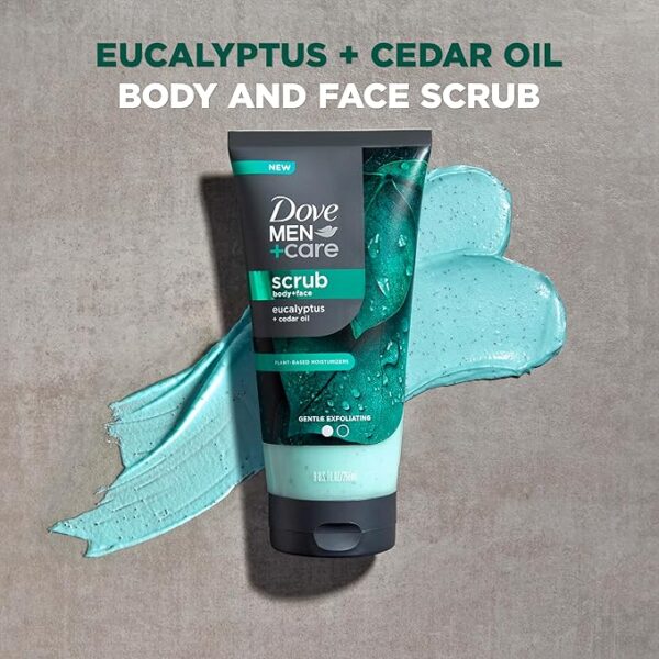 DOVE MEN+CARE Eucalyptus Body & Face Scrub - Image 2