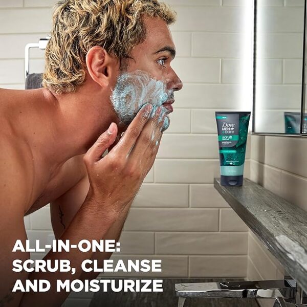 DOVE MEN+CARE Eucalyptus Body & Face Scrub - Image 4
