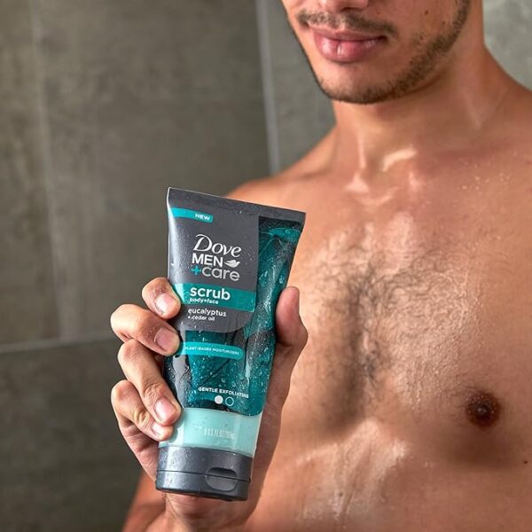 DOVE MEN+CARE Eucalyptus Body & Face Scrub - Image 6